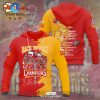 Chiefs Kingdom 2023 AFC Champions Kansas City Chiefs Red Hoodie Limited