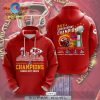 Kansas City Chiefs NFL Super Bowl New Football Team Design Red Hoodie