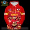 2023 Kansas City Chiefs Straight AFC West Championships Black Apparels Hoodie