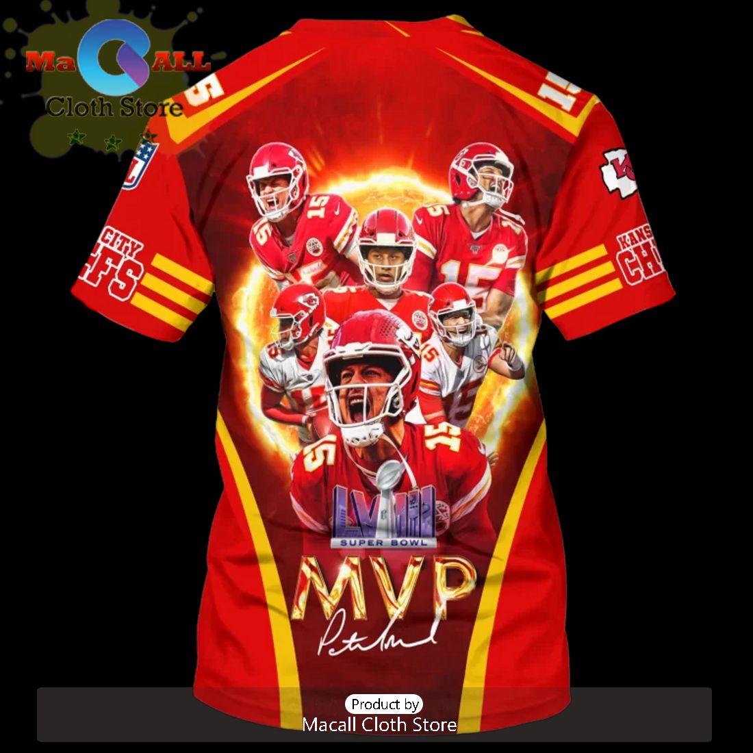 Kansas City Chiefs Patrick Mahomes Wins MVP LVIII Super Bowl Red Style Hoodie Kansas City Chiefs Patrick Mahomes Wins MVP LVIII Super Bowl Red Style Hoodie