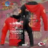 Kansas City Chiefs Two In A Row Super Bowl LVIII Champions 3D Apparels Hoodie