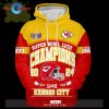 Limited Super Bowl LVIII Champions Kansas City Chiefs Sports Design Hoodie