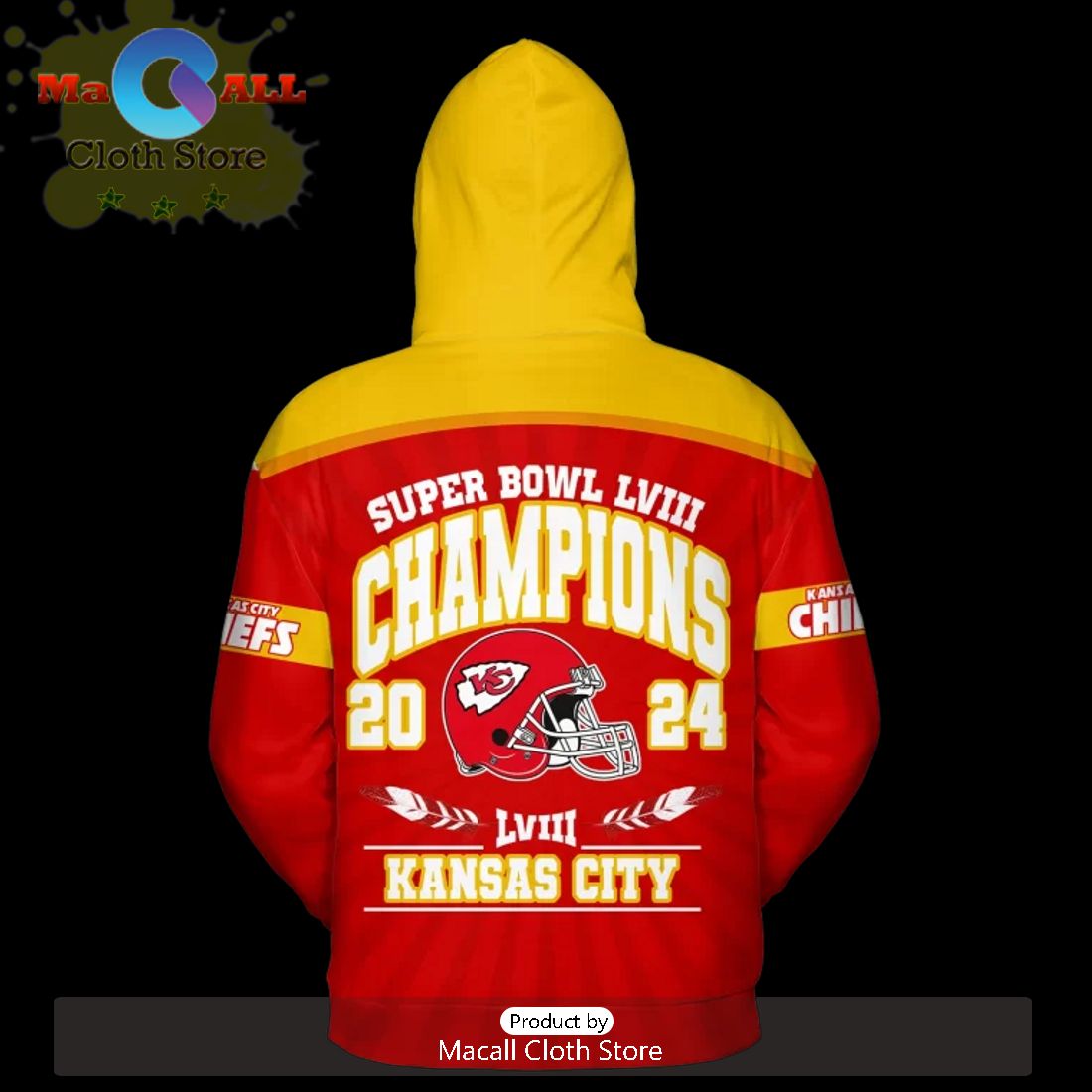 Limited Super Bowl LVIII Champions Kansas City Chiefs Special Style Hoodie