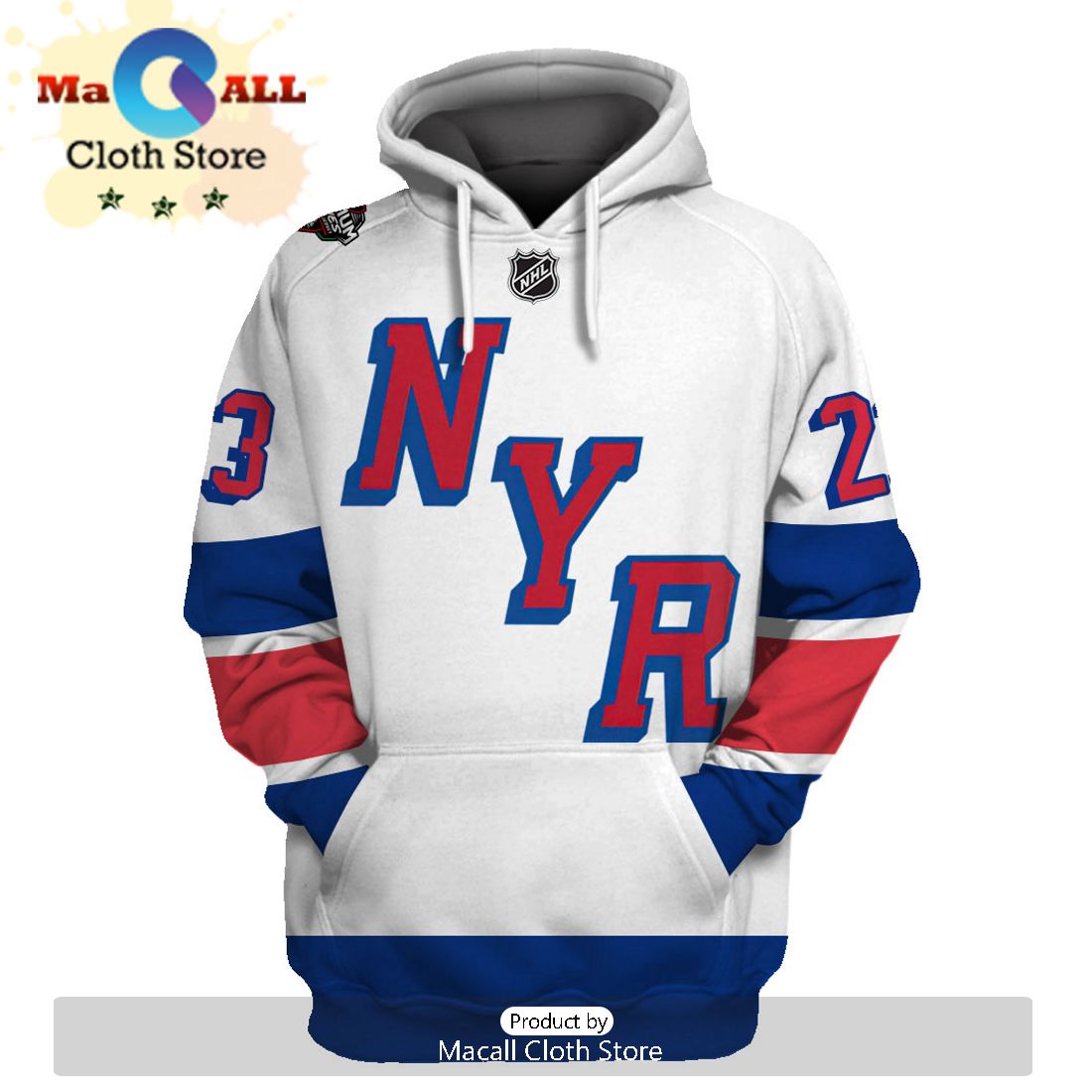 Adam Fox New York Rangers Limited Edition Hoodie Jersey