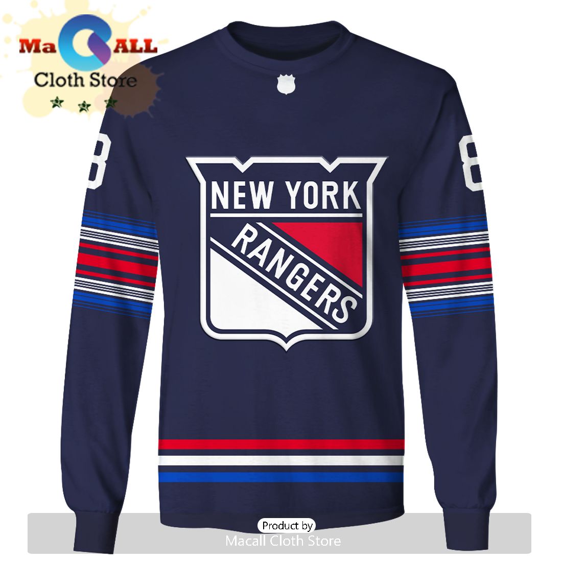 Jacob Trouba New York Rangers Limited Edition Hoodie Jersey