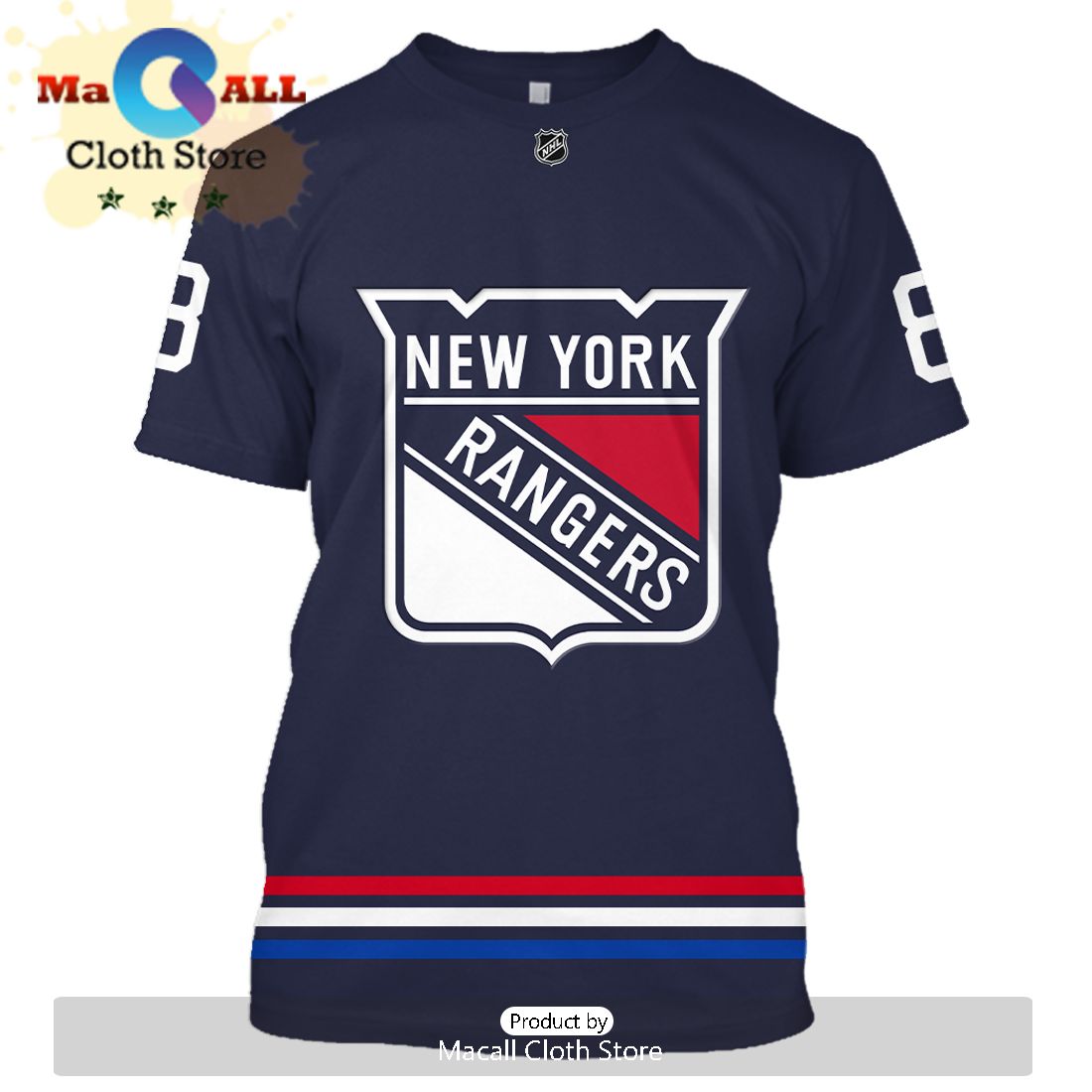 Jacob Trouba New York Rangers Limited Edition Hoodie Jersey