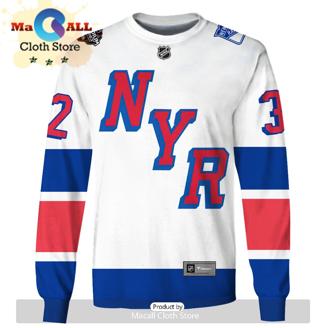 Jonathan Quick New York Rangers Limited Edition Hoodie Jersey
