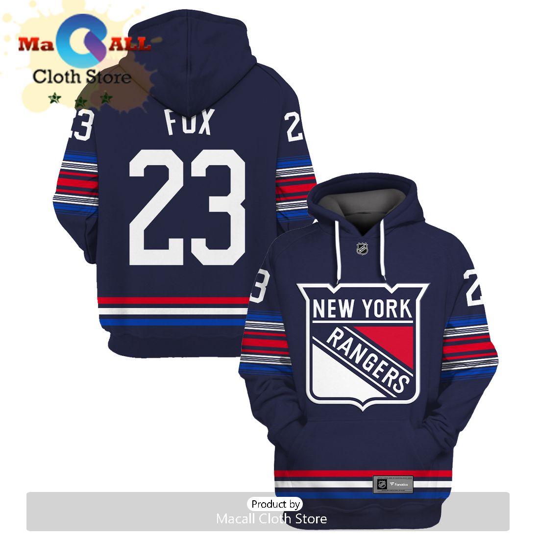 Limited Edition New York Rangers Adam Fox Jersey