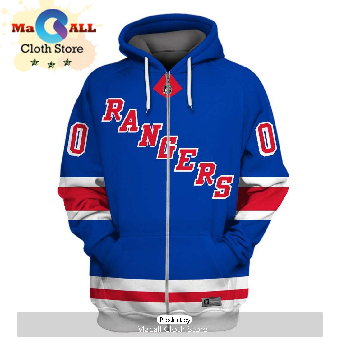 Personalized Name and Number New York Rangers Jersey