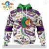 Custom NHL Philadelphia Flyers Special Mardi Gras Design Hoodie