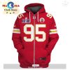 Limited Edition Chris Jones Kansas City Chiefs Grey Hoodie Jersey