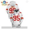 Limited Edition Chris Jones Kansas City Chiefs Red Hoodie Jersey