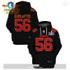 Limited Edition George Karlaftis Kansas City Chiefs Grey Hoodie Jersey