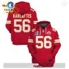 Limited Edition George Karlaftis Kansas City Chiefs White Hoodie Jersey