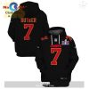 Limited Edition Harrison Butker Kansas City Chiefs Grey Hoodie Jersey
