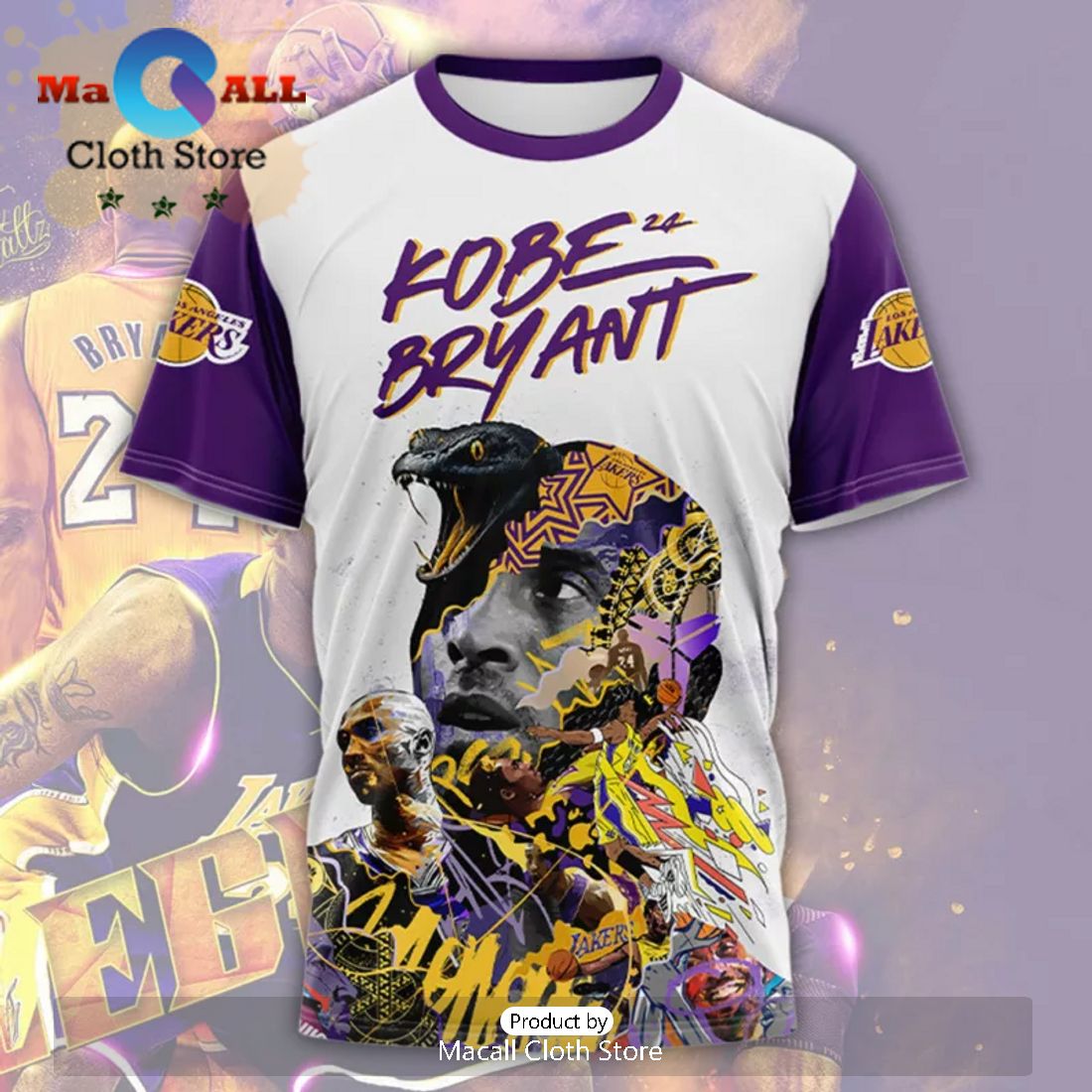 Luxury NBA Kobe Bryant Los Angeles Lakers Special Sports Hawaiian Shirt