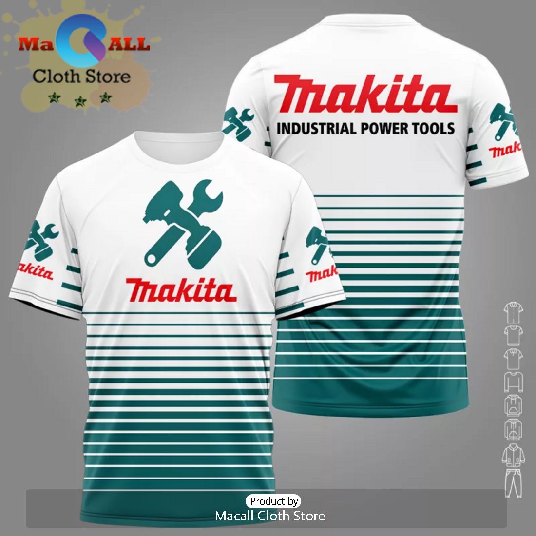 Makita Industrial Power Tools Hawaiian Shirt Limited Edition
