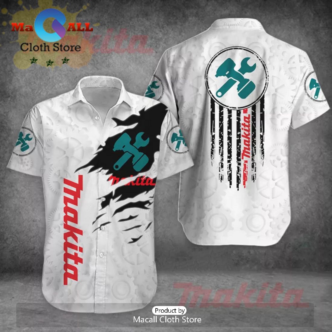 Makita Mechanic Hawaiian Shirt Limited Edition
