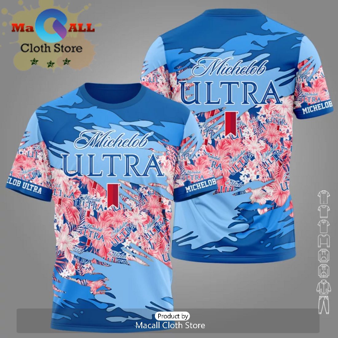 Michelob Ultra Hawaiian Shirt Limited Edition