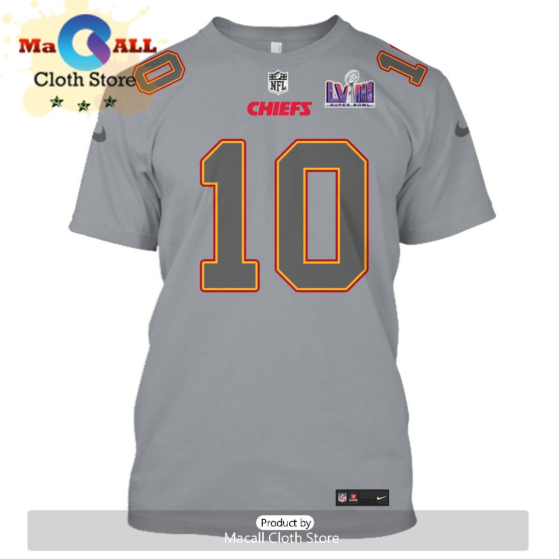 Personalized Isiah Pacheco Kansas City Chiefs Limited Edition Grey Hoodie Jersey