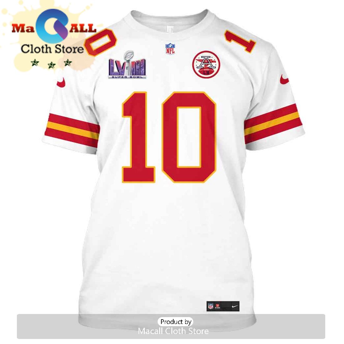 Personalized Isiah Pacheco Kansas City Chiefs Limited Edition White Hoodie Jersey