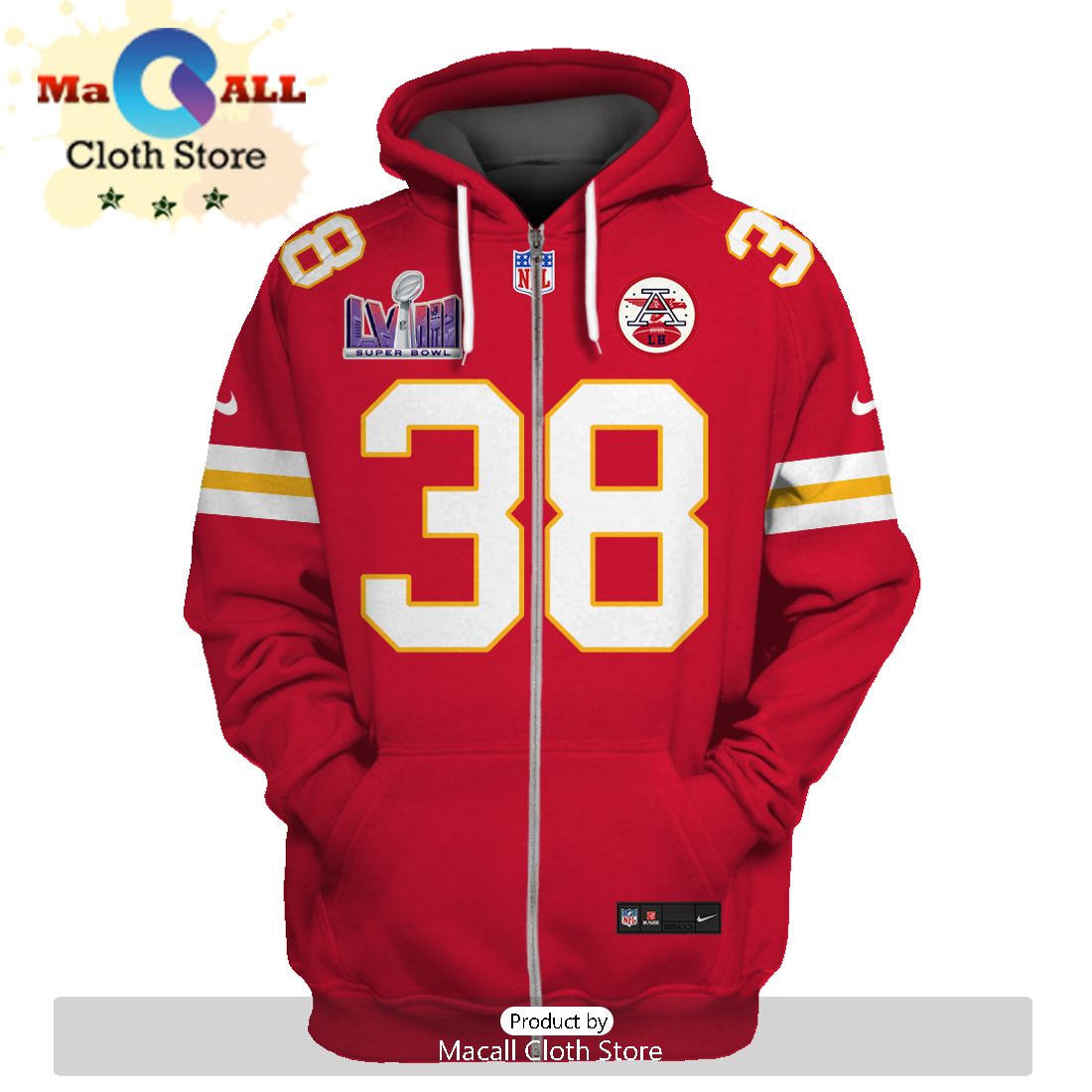 Personalized L’Jarius Sneed Kansas City Chiefs Limited Edition Red Hoodie Jersey