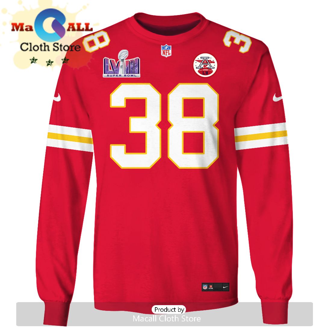 Personalized L’Jarius Sneed Kansas City Chiefs Limited Edition Red Hoodie Jersey