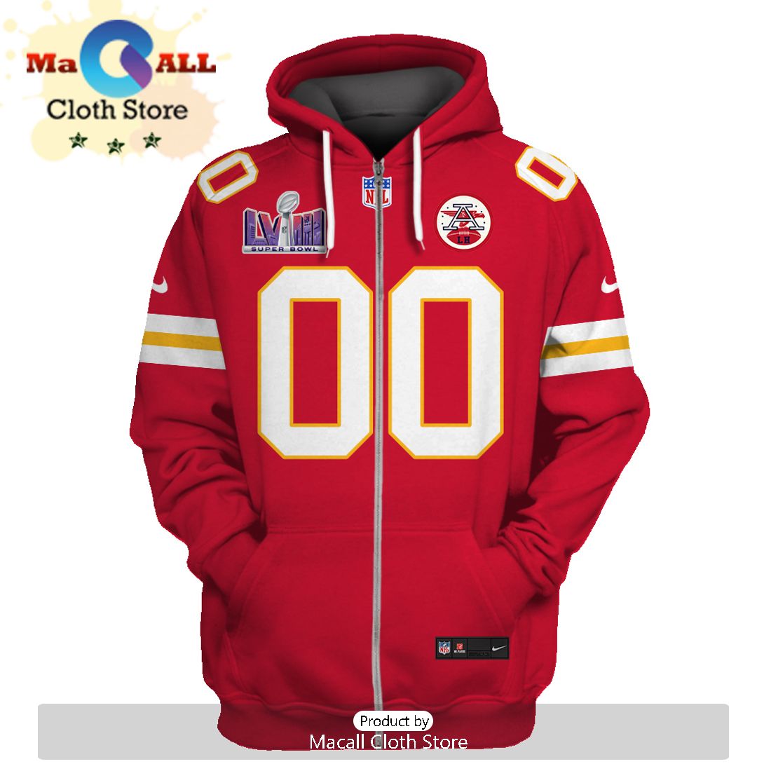 Personalized Name and Number Anaheim Ducks Red Hoodie Jersey