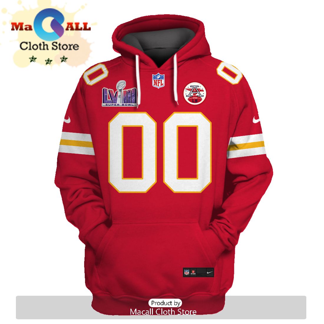 Personalized Name and Number Anaheim Ducks Red Hoodie Jersey