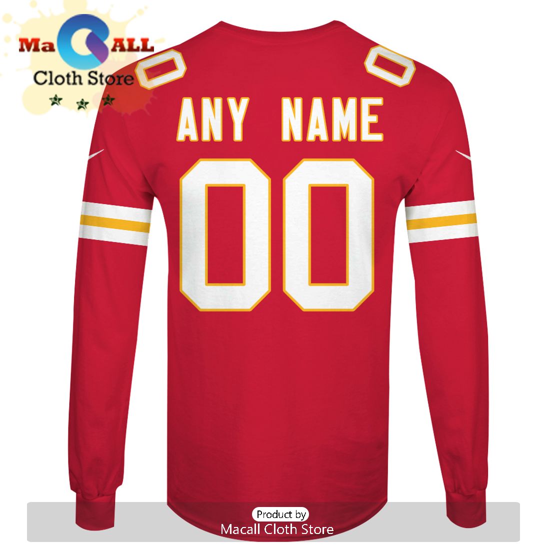 Personalized Name and Number Anaheim Ducks Red Hoodie Jersey