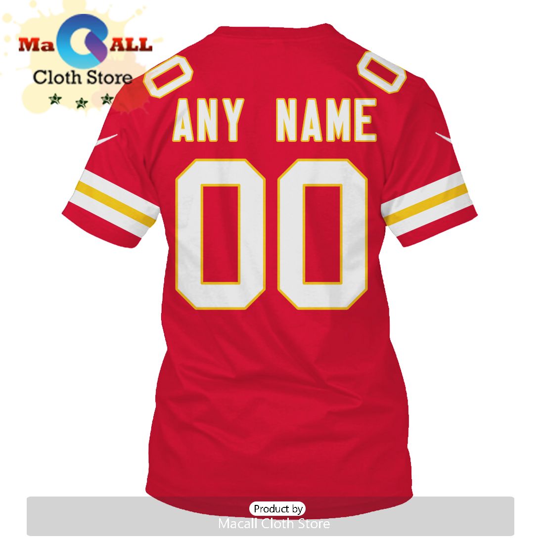 Personalized Name and Number Anaheim Ducks Red Hoodie Jersey