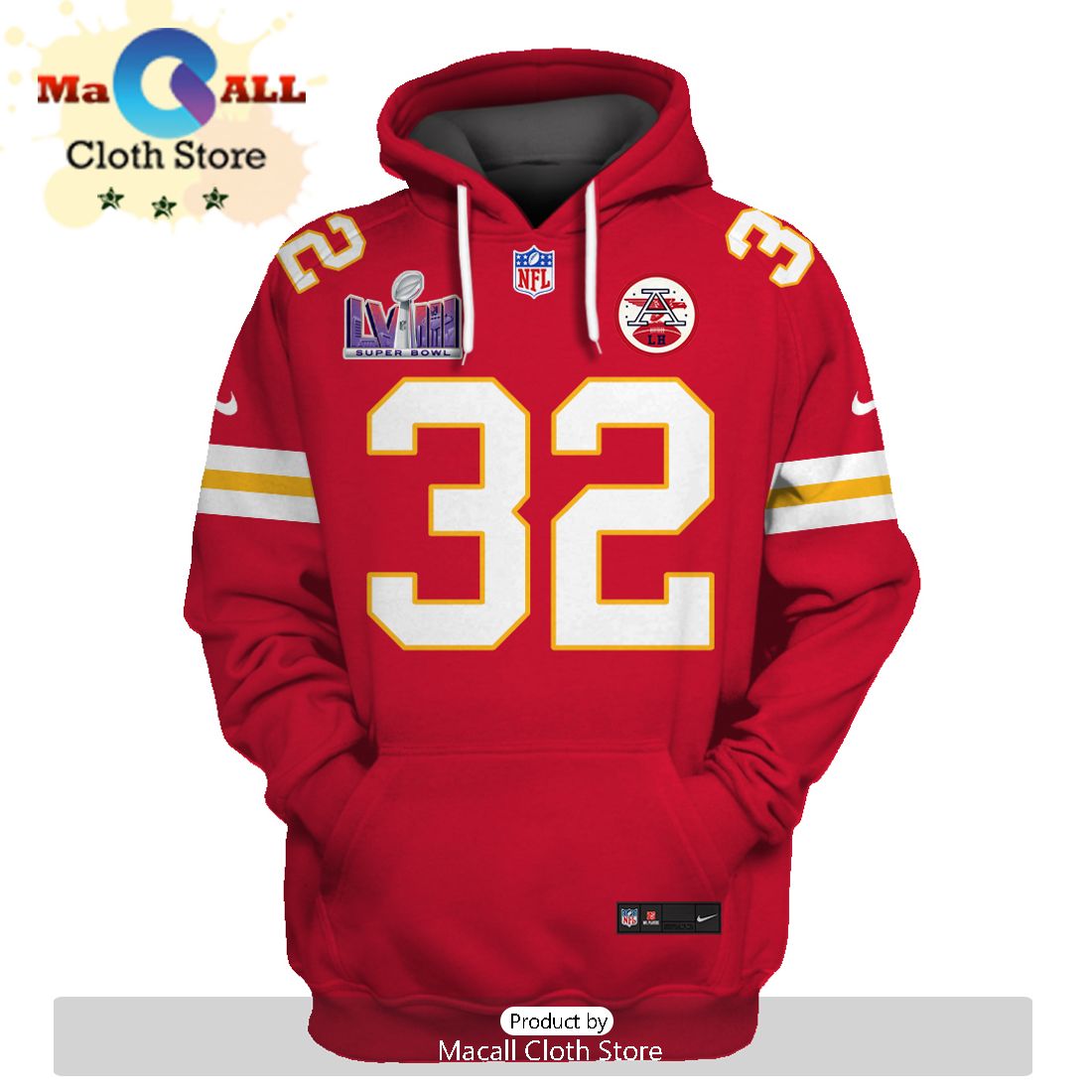 Personalized Nick Bolton Kansas City Chiefs Limited Edition Red Hoodie Jersey