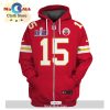 Personalized Patrick Mahomes Kansas City Chiefs Limited Edition White Hoodie Jersey