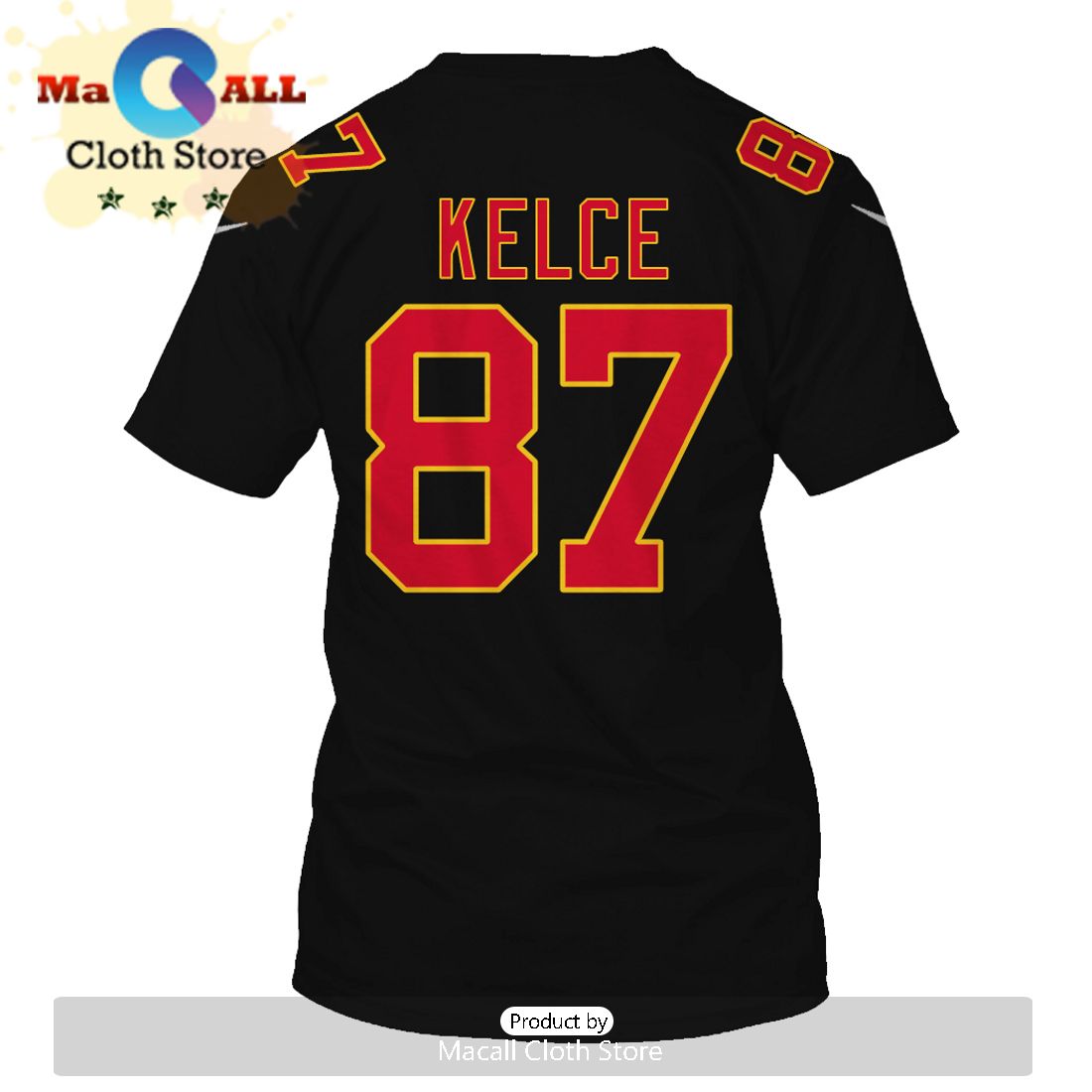 Personalized Travis Kelce Kansas City Chiefs Limited Edition Black Hoodie Jersey