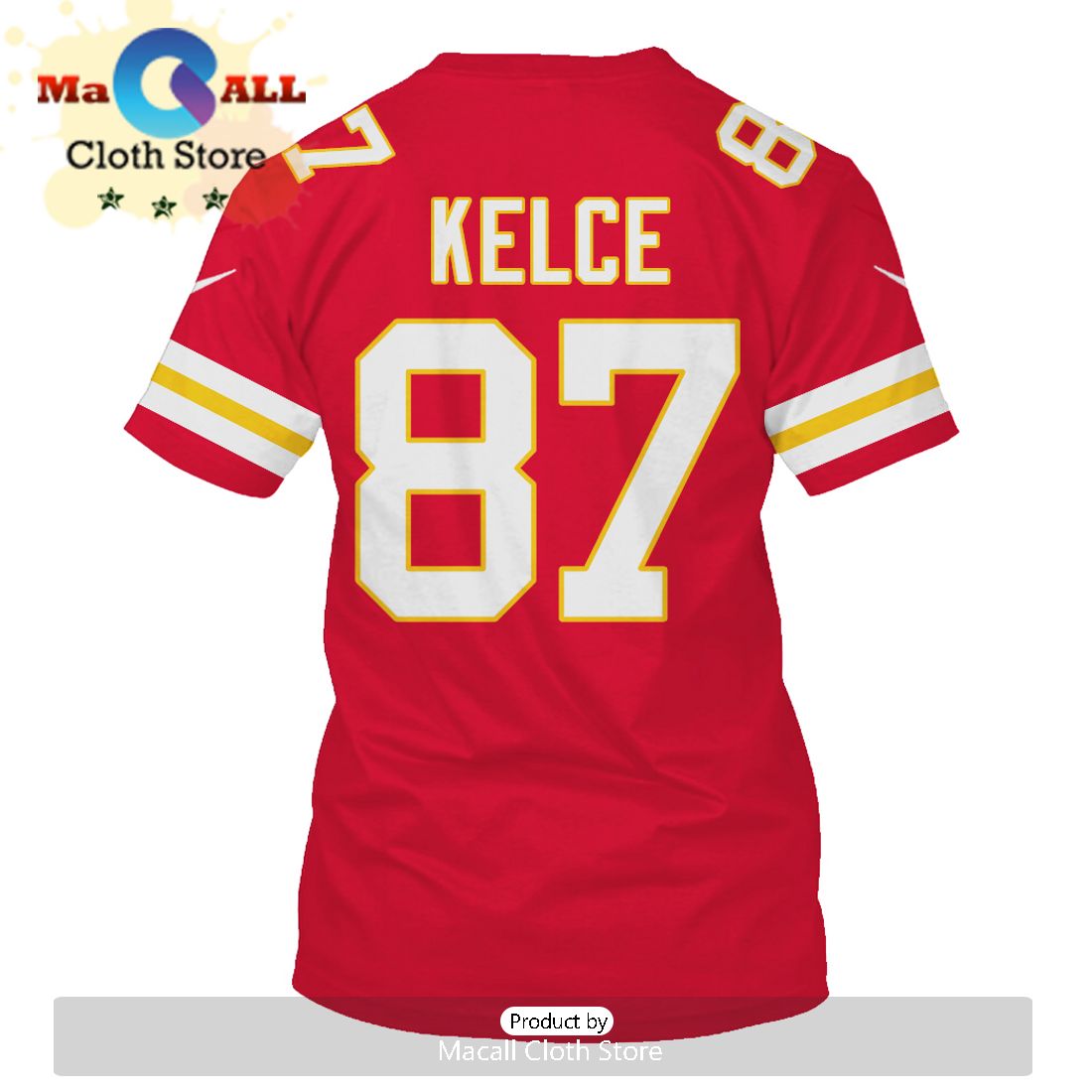 Personalized Travis Kelce Kansas City Chiefs Limited Edition Red Hoodie Jersey