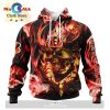 NFL Cleveland Browns Limited Skull Art Design Hoodie