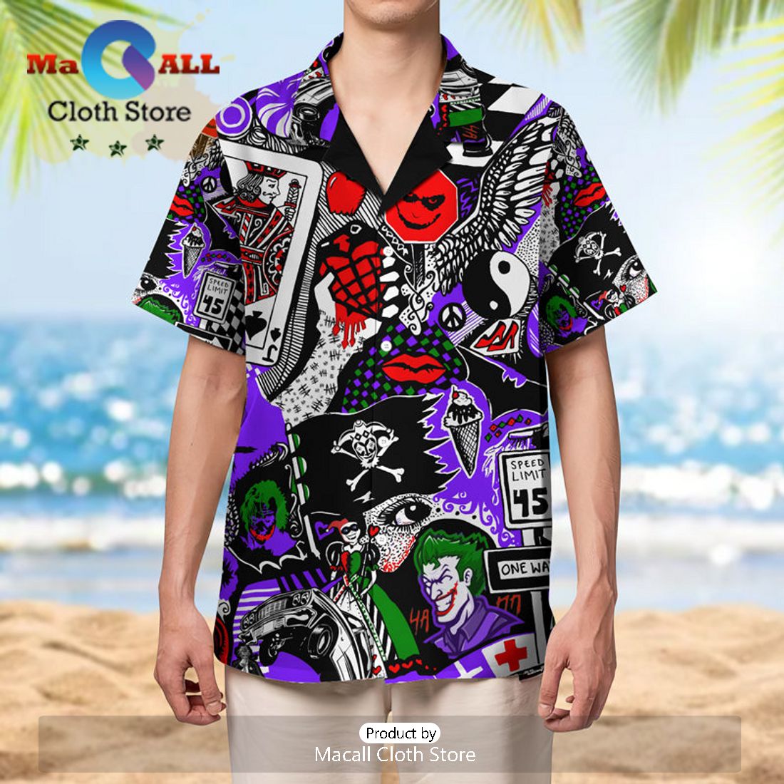 Captain America Marvel Hawaiian Shirt
