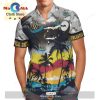 NBA Utah Jazz Lemon Stripe Lines Hawaiian Shirt