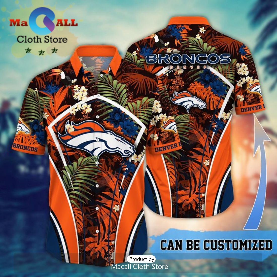 NFL Dallas Cowboys Tropical Leafs Hawaiian Shirt