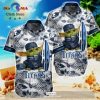 NFL Houston Texans Tropical Leafs Hawaiian Shirt