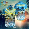 NFL Los Angeles Chargers American Flag Hawaiian Shirt