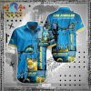 NFL Los Angeles Chargers Blue Gold Hawaiian Shirt