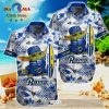 NFL Los Angeles Rams Black Cat Graphic Hawaiian Shirt