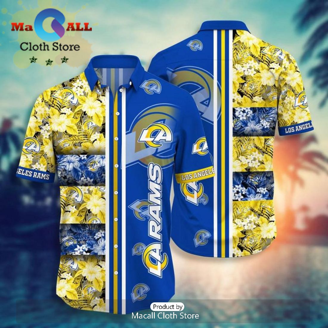 NFL Los Angeles Rams Skeleton Hot Trending Hawaiian Shirt NFL Los Angeles Rams Skeleton Hot Trending Hawaiian Shirt