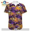 NFL Minnesota Vikings Tropical Flower Summer Hawaiian Shirt