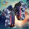 NFL New York Giants Tropical Leafs Hawaiian Shirt