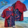 NFL New York Giants Red Navy Blue Hawaiian Shirt