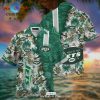 NFL New York Jets Flowers Green Hawaiian Shirt Limited