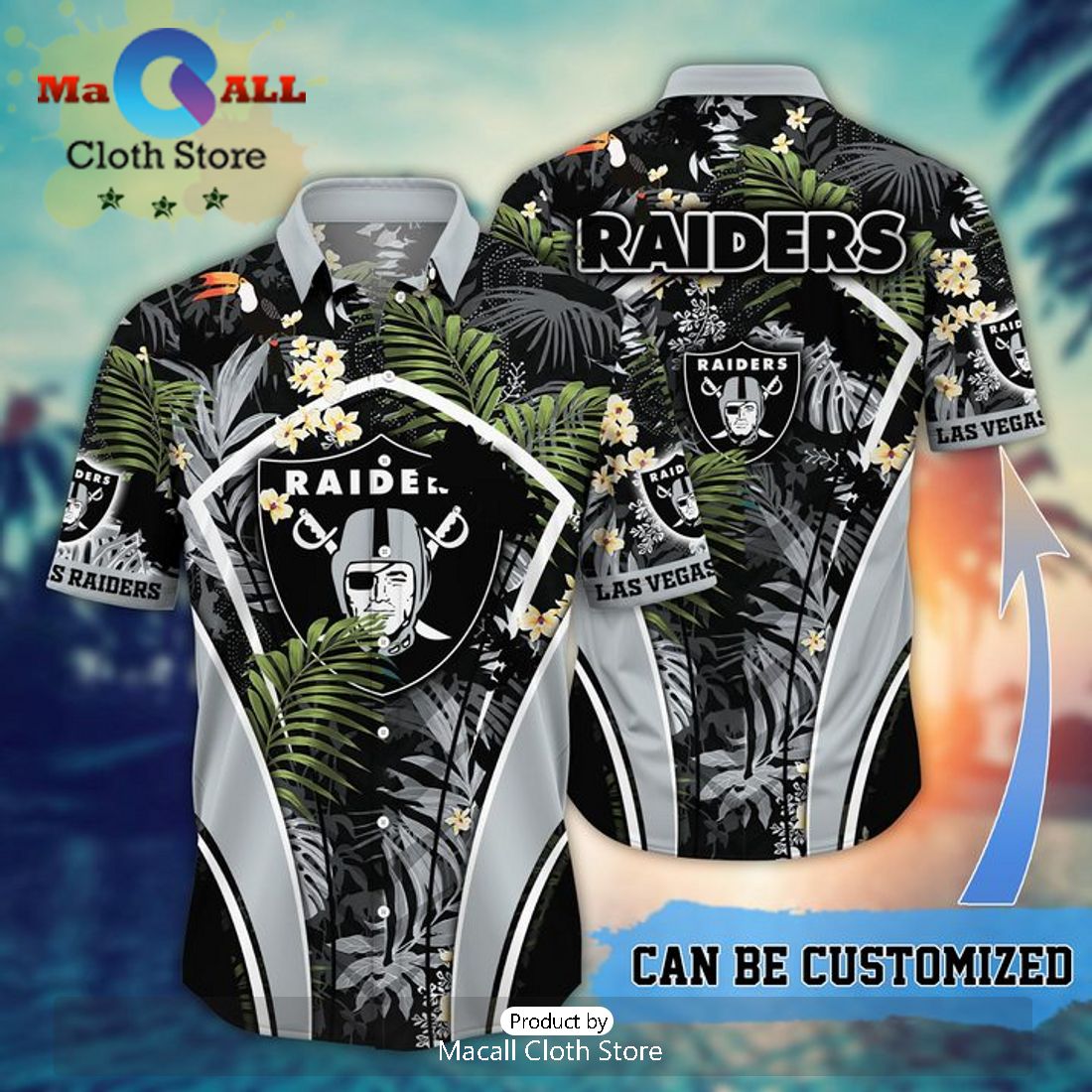 NFL New York Jets Tropical Leafs Hawaiian Shirt