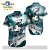 NFL New York Jets Tropical Leafs Hawaiian Shirt